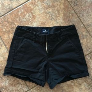 American eagle black shorts